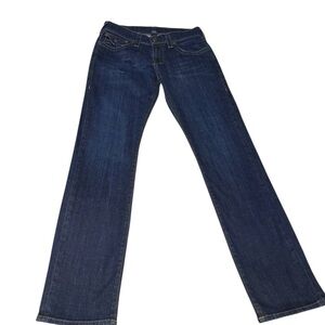 True Religion Dark Blue Women's Straight Leg Jeans
